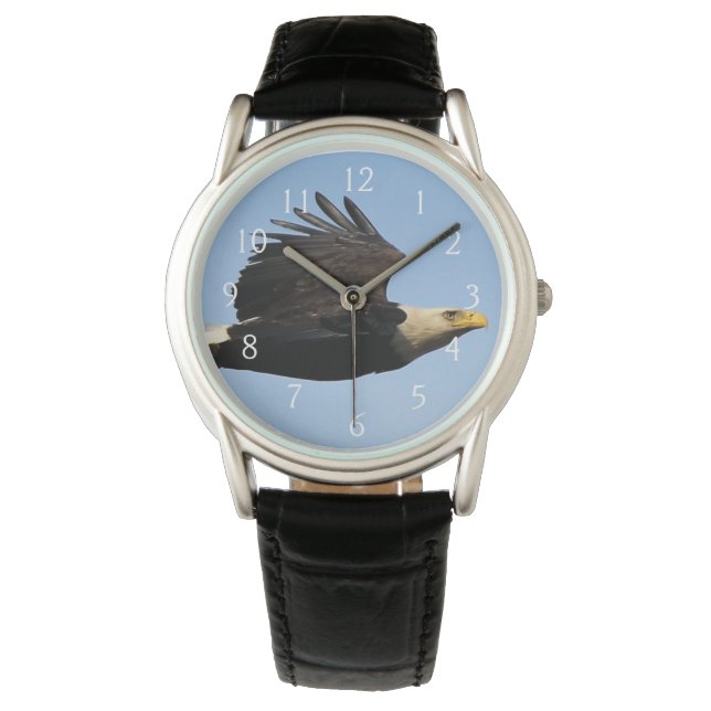 Montre Surveillance du profil de l'aigle à tête blanche (devant)