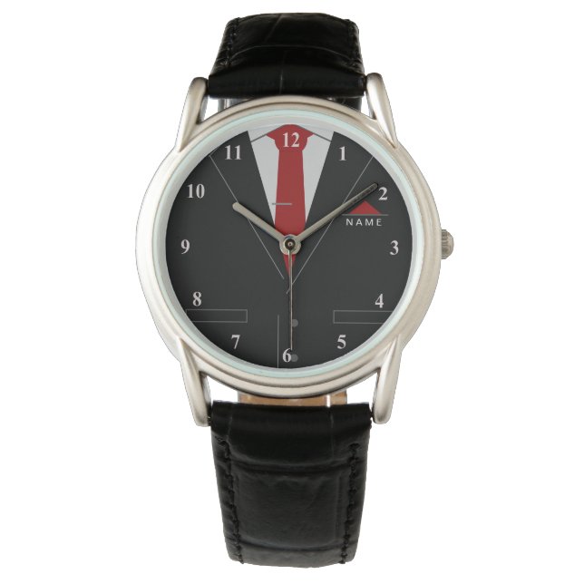 Montre Surveillance professionnelle personnalisée avec no (devant)