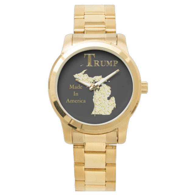 MONTRE SURVEILLANCE TRUMP MICHIGAN (devant)