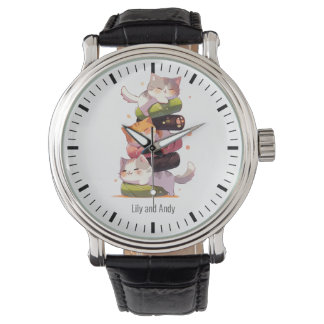 Montre Sushi Cat Miaw | Style nippon