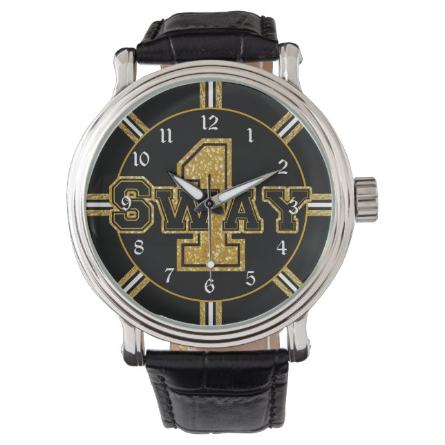 Montre Sway 1 de hockey de Boston (devant)