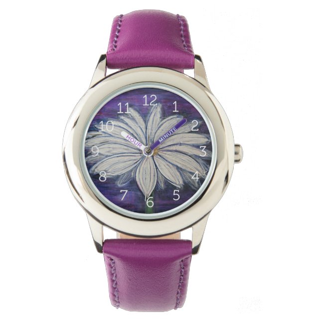 Montre "Sweet Daisy" Veille Pour Les Filles (devant)