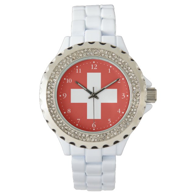 Montre Switzerland Flag (devant)