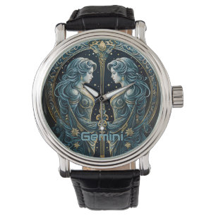 Montre Symbole astrologique de Gemini