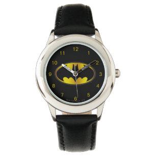 Montre Symbole Batman   Logo de dégradé ovale