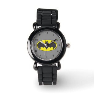Montre Symbole Batman Logo Oval de chauve-souris