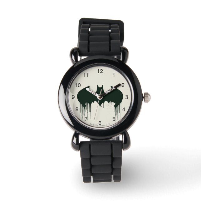 Montre Symbole Batman | Logo Spraypaint (Recto)