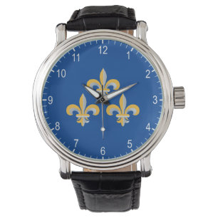 Montre Symbole de Fleur de Lis
