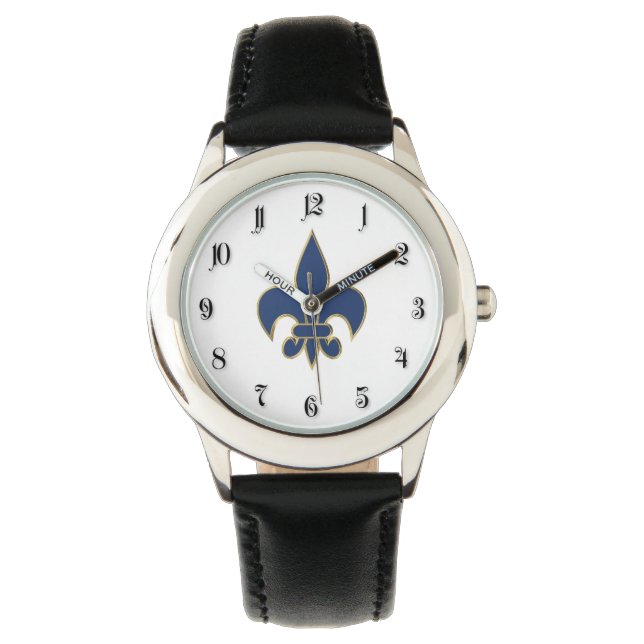 Montre Symbole de Fleur de Lis (devant)