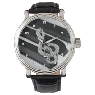 Montre Symbole de Gclef de piano