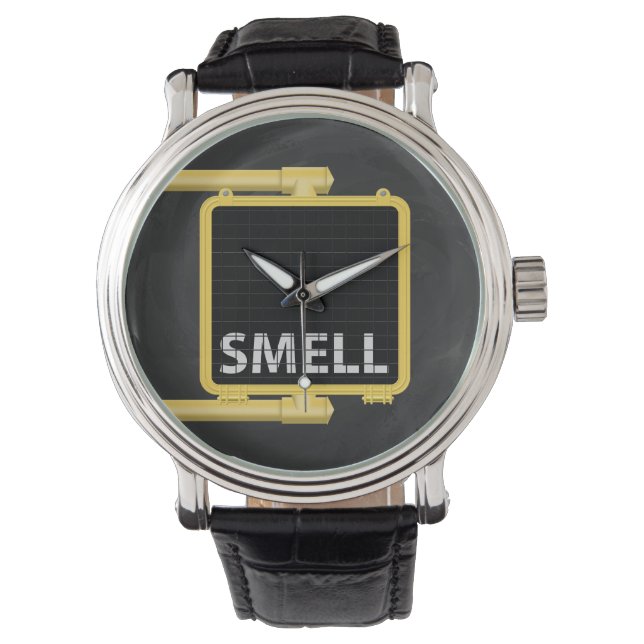 Montre SYMBOLE DE MARCHÉ DE New York Odeur (devant)