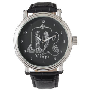 Montre Symbole de naissance virale noeud celtique Zodiac
