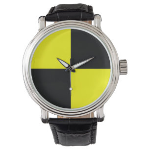 Montre symbole de simulacres d'essai d'accident