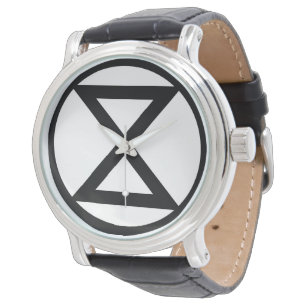 Montre Symbole d'extinction - Temps écoulé