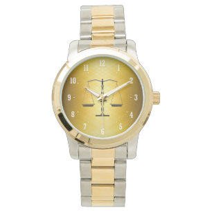 Montre Symbole Élégantes échelles de justice Meilleu