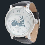Montre Symbole étoile Capricorne Art Vintage | CUSTOMISÉ<br><div class="desc">Une montre personnalisée adaptée à la personne représentée par l'étoile Capricorn.</div>