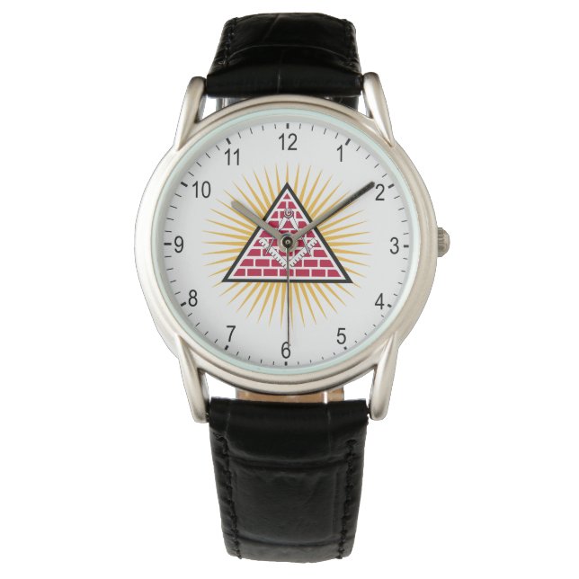 Montre Symbole franc-maçonnerie (devant)
