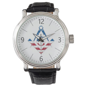 Montre Symbole Freemasonic des États-Unis
