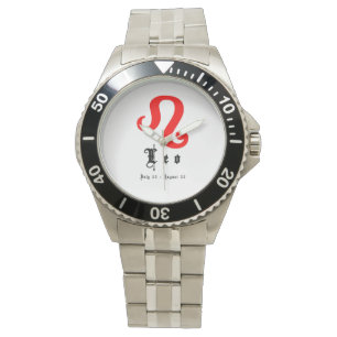 Montre SYMBOLE LÉO Astrologie Zodiac