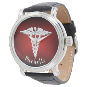 Montre Symbole Médicale Infirmière personnalisée Méde