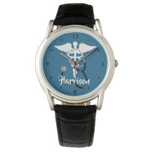 Montre Symbole personnel de Caduceus Médicale Personnali