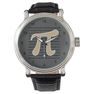 Montre Symbole Pi Brown Tan