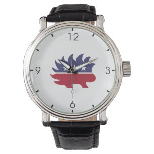 Montre Symbole politique du Parti Libéral (Porcupine)