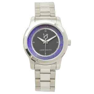 Montre SYMBOLE SYMBOLE Zodiaque Capricorne Étoiles Galaxi