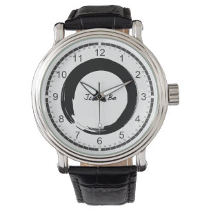 Montre Symbole zen avec "Just Be"