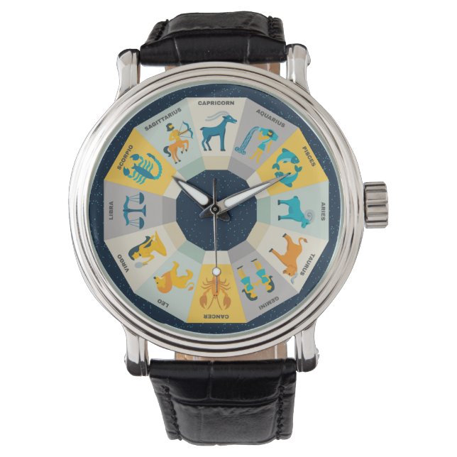 Montre Symbole zodiaque (devant)