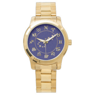 Montre Symbole zodiaque d'astrologie