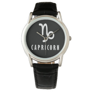 Montre Symbole zodiaque de Capricorne