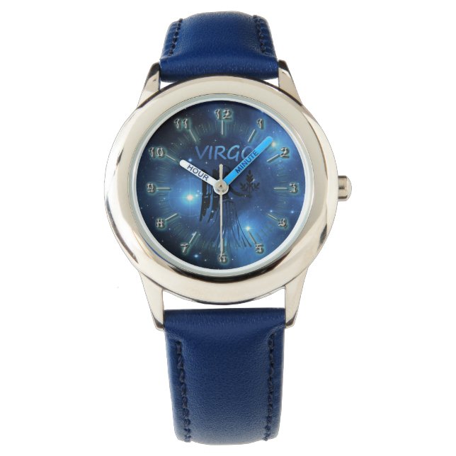Montre Symbole zodiaque Virgo (devant)