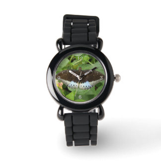Montre Sympa Tropical Butterfly Parties scintillant Numér