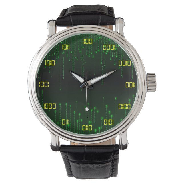 Montre Système binaire très Cool et créatif (devant)
