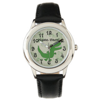 Montre T-Rex Tyrannosaurus Rex Dinosaur Cartoon Enfants G
