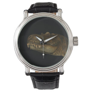 Montre T-Rex Tyrannosaurus Rex Dinosaur Tête Dino Face