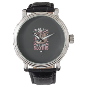 Montre T-Shirt Fille Paresseux