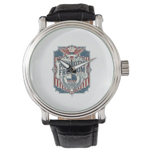 Montre T-shirt graphique vectoriel Baby Shower patriotiqu