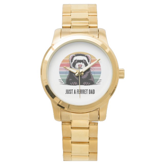 Montre T-shirt papa furet (devant)