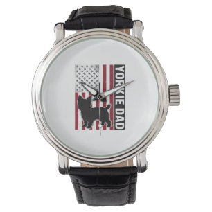 Montre T-shirt pour chien avec gravure vintage patriotiqu