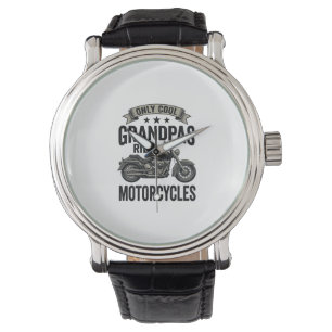 Montre T-shirts pour papas cool qui roulent en moto