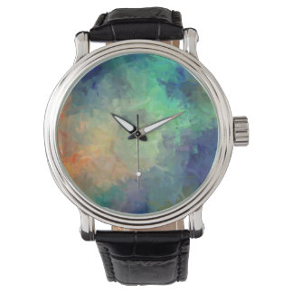Montre Tableau coloré Abstrait #5