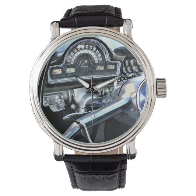 Montre Tableau de bord de voiture classique 1951 (devant)