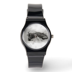 Montre Tableau original Eau Buffle Ox Année Zodiac W