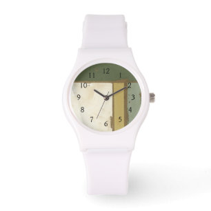 Montre Tableau patiné de Jennifer Goldberger