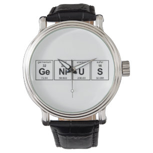 Montre Tableau périodique de génie
