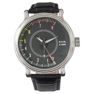 Montre Tachymètre de voiture de sport classique des année