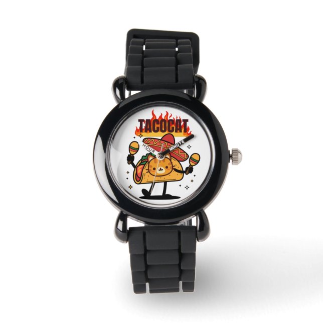 Montre Tacocat Écrit à l'Envers Est Tacocat (Recto)