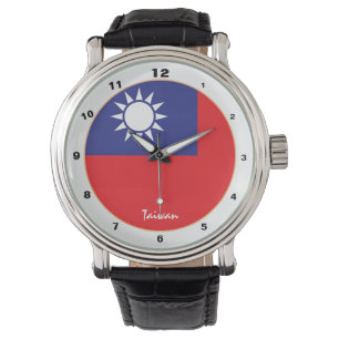 Montre Taïwan Drapeau montre, Taïwan mode / design